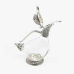 Elegant Silver-Plated Duck Decanter / Claret Jug