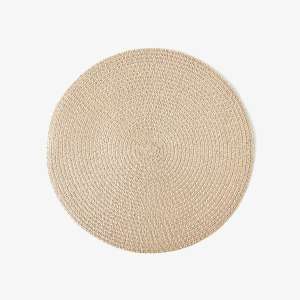 Natural Woven Round Placemat