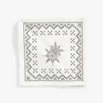 Traditional Embroidered Folk Pattern Napkin Decorative Mat